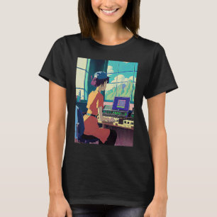 Lo fi hip hop chillhop chill beats lofi aesthetics T-Shirt