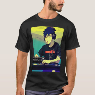 Lo fi hip hop chillhop chill beats studio aestheti T-Shirt
