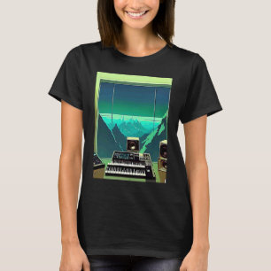 Lo fi hip hop chillhop chill beats studio aestheti T-Shirt