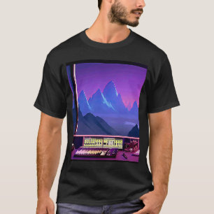 Lo fi hip hop chillhop chill beats studio aestheti T-Shirt
