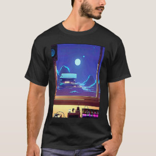 Lo fi hip hop chillhop chill beats studio aestheti T-Shirt