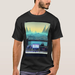 Lo fi hip hop chillhop chill beats studio aestheti T-Shirt