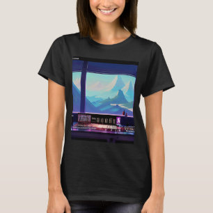 Lo fi hip hop chillhop chill beats studio aestheti T-Shirt