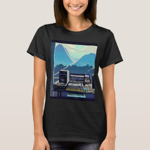 Lo fi hip hop chillhop chill beats studio aestheti T-Shirt