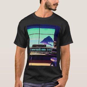 Lo fi hip hop chillhop chill beats studio aestheti T-Shirt