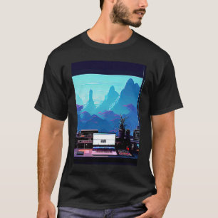 Lo fi hip hop chillhop chill beats studio aestheti T-Shirt