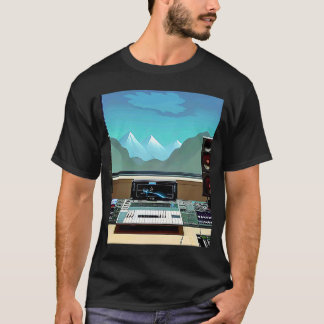 Lo fi hip hop chillhop chill beats studio aestheti T-Shirt