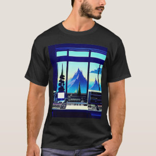 Lo fi hip hop chillhop chill beats studio aestheti T-Shirt