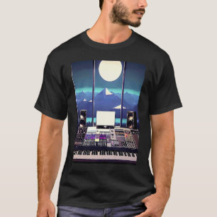 Lo fi hip hop chillhop chill beats studio aestheti T-Shirt