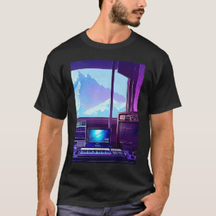 Lo fi hip hop chillhop chill beats studio aestheti T-Shirt