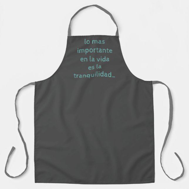 lo mas importante en la vida e All-Over Print Apro Apron (Front)