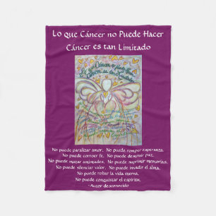 Lo que cáncer no Puede Hacer Angel Chemo Blankets