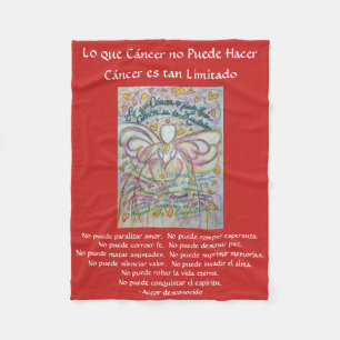 Lo que cáncer no Puede Hacer Angel Chemo Blankets