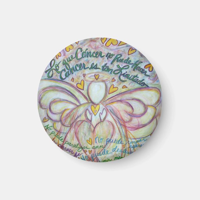 Lo que Cáncer no Puede Hacer Angel Magnet (Front)