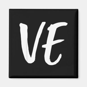 Lo Ve Love Matching Couple Husband Wife Valentine' Magnet