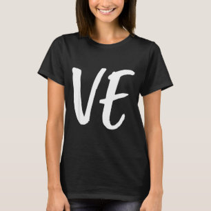 Lo Ve Love Matching Couple Husband Wife Valentine' T-Shirt