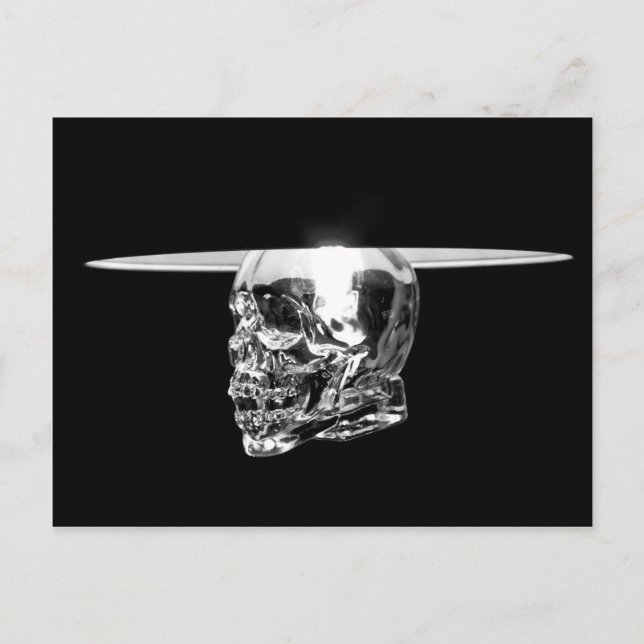 Lo Watt Skull Lamp Postcard (Front)