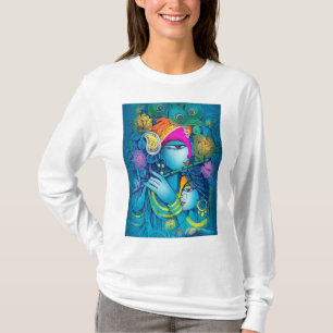 Load Krishna design t-shirt