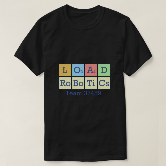 LOAD Robotics logo T-Shirt (Design Front)