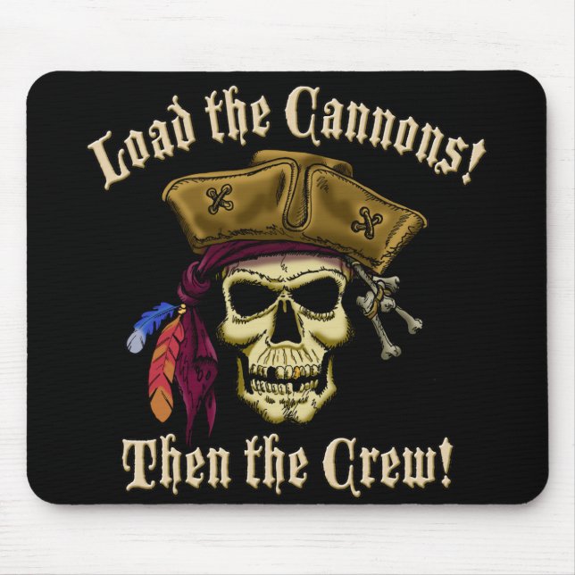 Load the Cannons Mouse Mat (Front)