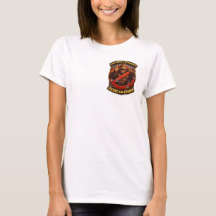 Loaded Sasquatch women's fitted crest T-shirt