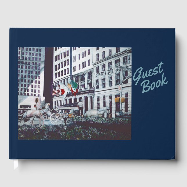 Loaded with Personal Imagery Guest Book (Front)