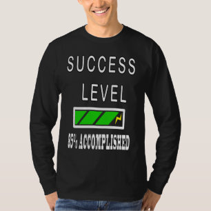 Loading Bar Success Level Motivational T-Shirt