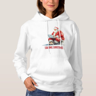 Loading Christmas Funny Santa Design Hoodie