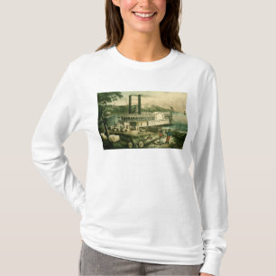 Loading Cotton on the Mississippi, 1870 T-Shirt