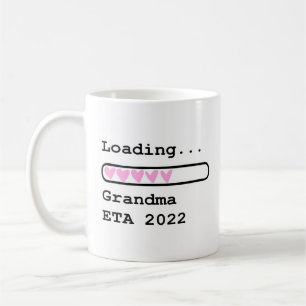 Loading Grandma ETA 2022 Baby Announcement Coffee  Coffee Mug