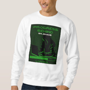 Loading Hacker Laptop Graphic T-Shirt Sweatshirt