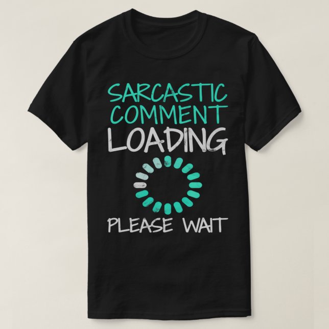 Loading Meter Sarcastic Comment Sarcasm Pullover  (Design Front)