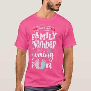 Loading new Family Member coming soon Baby Reveal T-Shirt