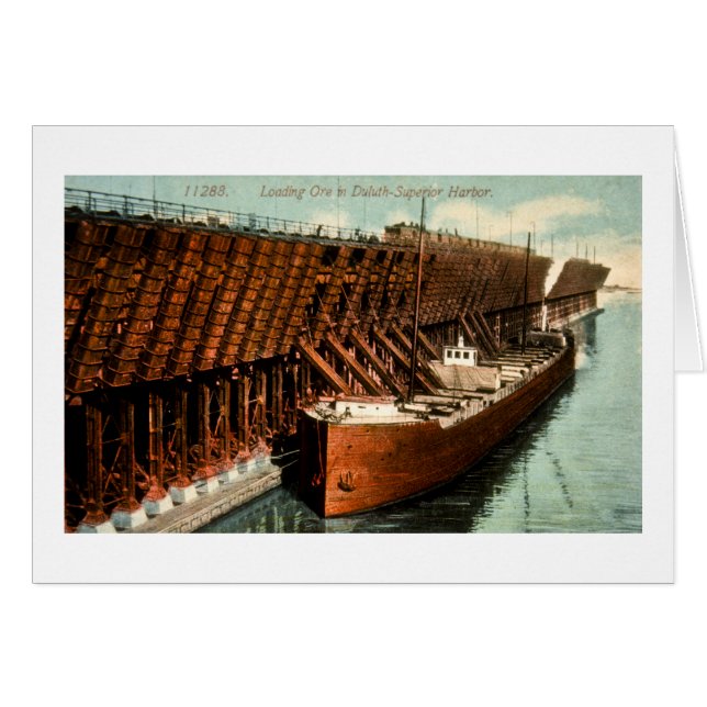 Loading Ore in Duluth-Superior Harbour (Front Horizontal)
