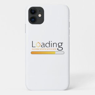 Loading - Success Starts With a Step iPhone 11 Case