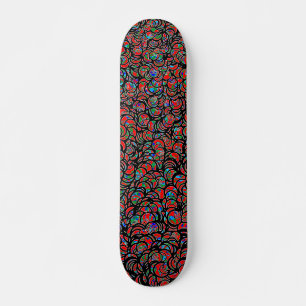 Loads of Circles - Multi-colour Skateboard