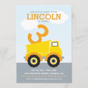 Loads of Fun Birthday Invitation