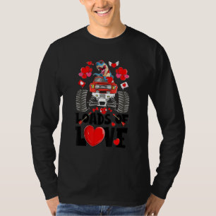 Loads of Love Dinosaur Monster Truck T Rex Valenti T-Shirt