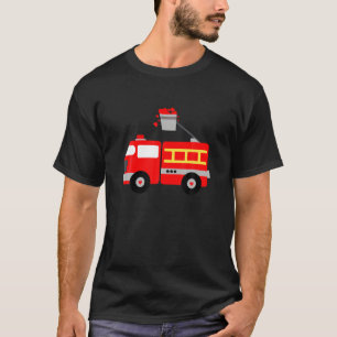 Loads Of Love Fire Truck Valentine Day Firefighter T-Shirt