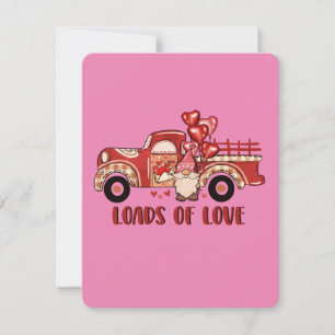 Loads Of Love Gnome Holiday Card