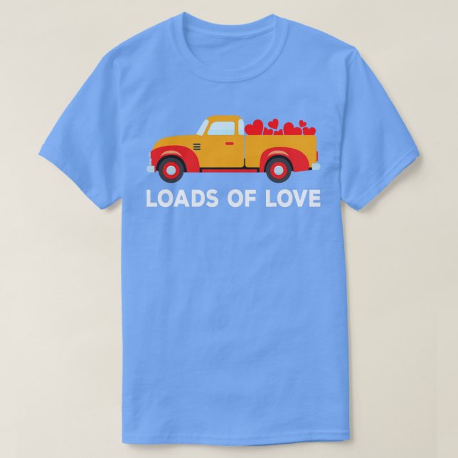 Loads Of Love II Valentines Day T-Shirt (Design Front)
