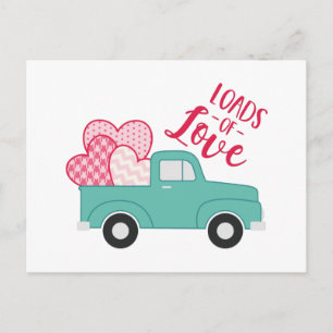 Loads Of Love Postcard