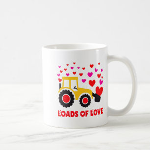 Loads Of Love Toddler Tractor Valentines Day For K Coffee Mug
