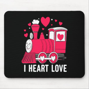 Loads Of Love Train Valentine Day Toddler Boys Kid Mouse Mat