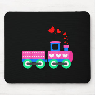 Loads Of Love Train Valentine Day - Train Operator Mouse Mat