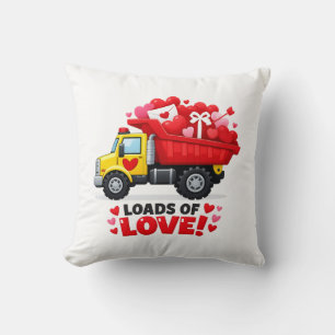 Loads of Love Truck Cushion
