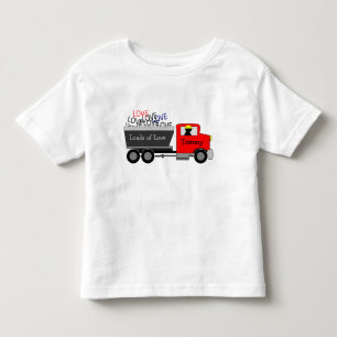 "Loads of Love" Truck Toddler T-Shirt