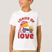 Loads of Love Truck Valentine's Day Boy Kids