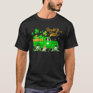 Loads Of Luck Leprechaun Corgi Dog & Truck St Patr T-Shirt