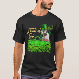 Loads Of Luck Truck Great Dane St Patrick's Day T-Shirt